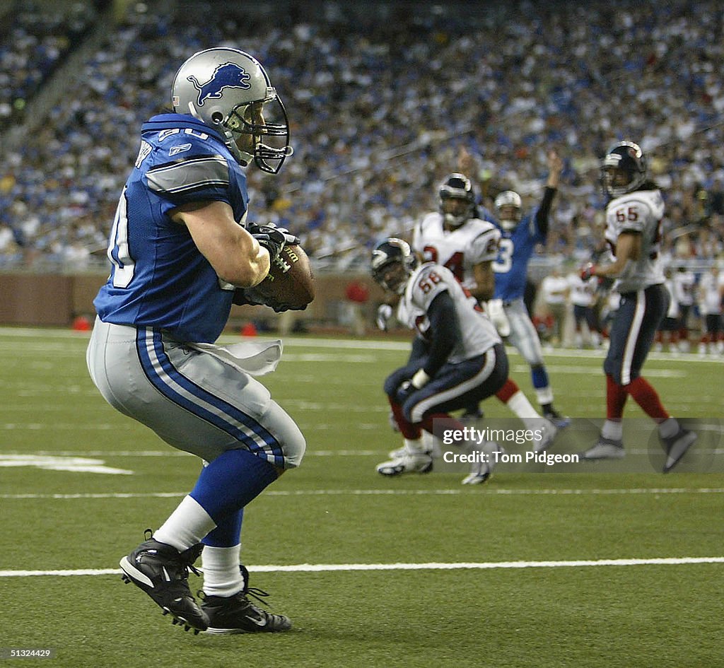 Houston Texans v Detriot Lions