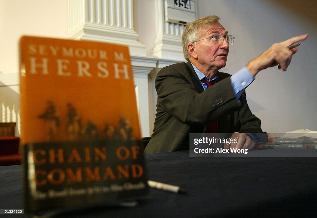 Seymour Hersh Promotes His Book Chain of Command