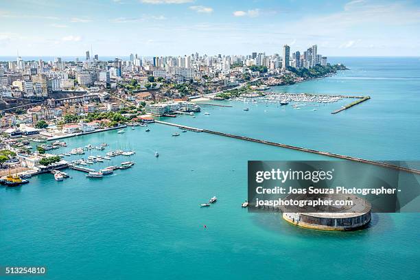 fotografias aéreas de salvador - bahia - joas souza stock pictures, royalty-free photos & images