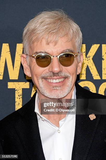 Billy Bob Thornton attends the "Whiskey Tango Foxtrot" world premiere at AMC Loews Lincoln Square 13 theater on March 1, 2016 in New York City.