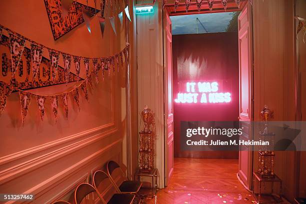 Atmosphere at Prom 2016 Party hosted by Coach for the Paris Flagship opening as part of the Paris Fashion Week Womenswear Fall/Winter 2016/2017 at...