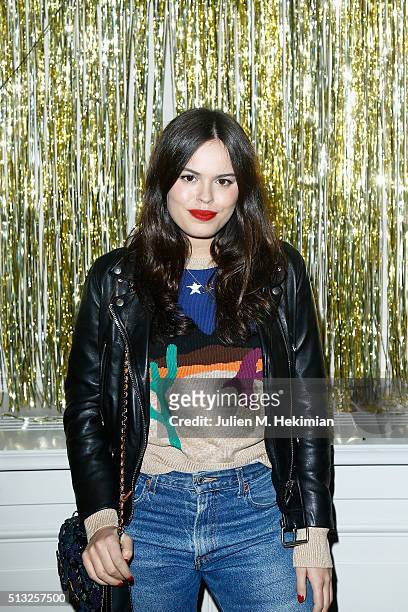 Atlanta de Cadenet Prom 2016 Party hosted by Coach for the Paris Flagship opening as part of the Paris Fashion Week Womenswear Fall/Winter 2016/2017...