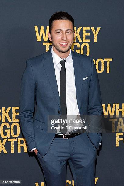 Fahim Anwar attends the "Whiskey Tango Foxtrot" world premiere at AMC Loews Lincoln Square 13 theater on March 1, 2016 in New York City.