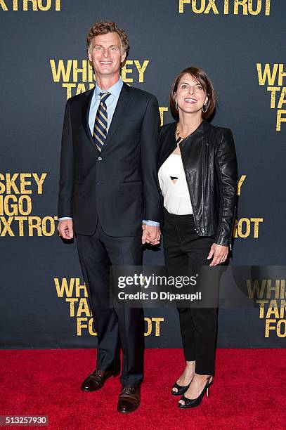 Executive producer Charlie Gogolak and guest attend the "Whiskey Tango Foxtrot" world premiere at AMC Loews Lincoln Square 13 theater on March 1,...