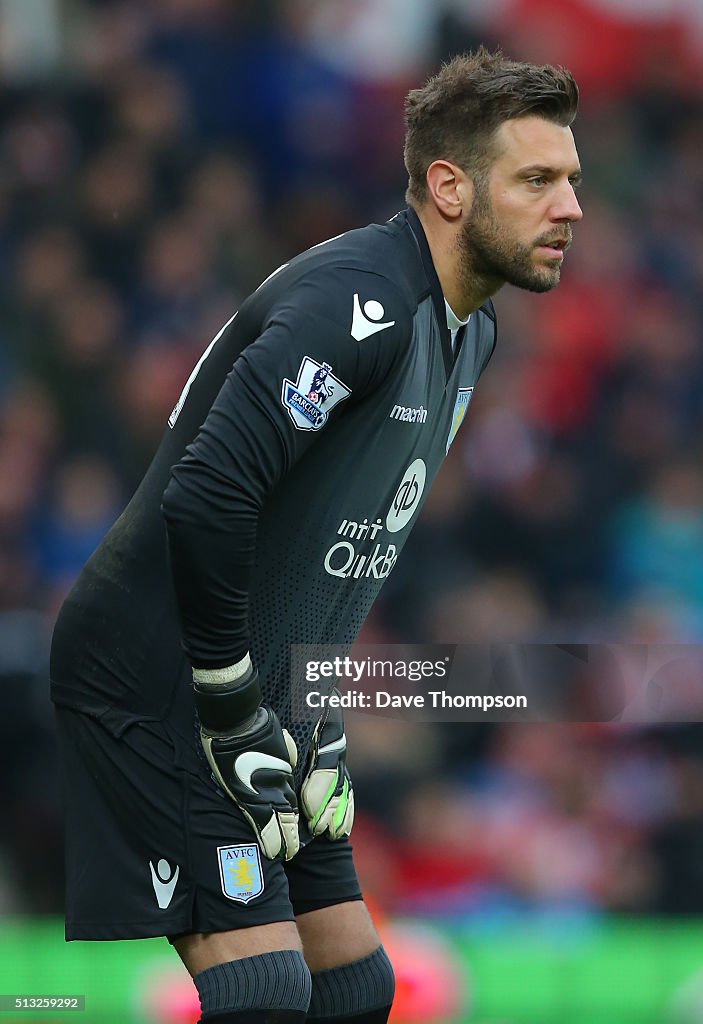 Stoke City v Aston Villa - Premier League