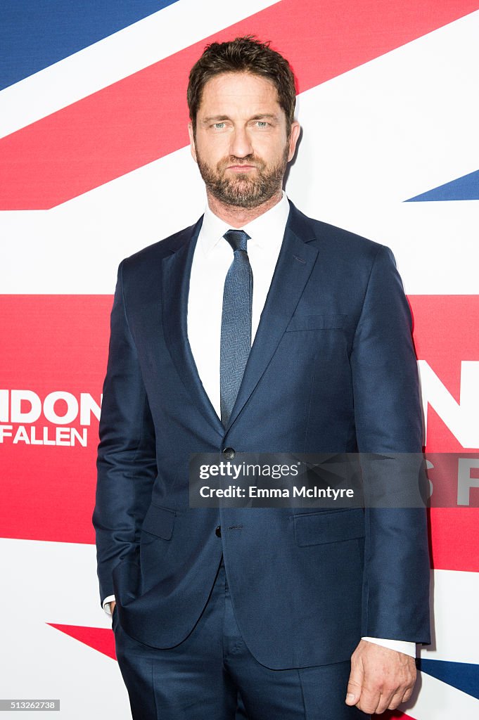 Premiere Of Focus Features' "London Has Fallen" - Arrivals