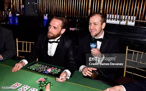 Derek Stepan attends New York Rangers Casino Night To Benefit The Garden Of Dreams Foundation at Gotham Hall on March 1, 2016 in New York City.