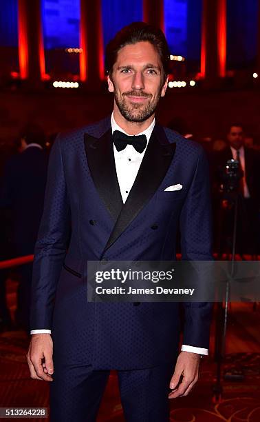 Henrik Lundqvist attends New York Rangers Casino Night To Benefit The Garden Of Dreams Foundation at Gotham Hall on March 1, 2016 in New York City.