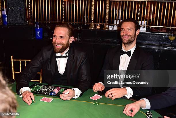 Dominic Moore attends New York Rangers Casino Night To Benefit The Garden Of Dreams Foundation at Gotham Hall on March 1, 2016 in New York City.