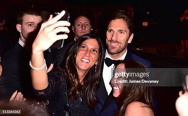 Henrik Lundqvist attends New York Rangers Casino Night To Benefit The Garden Of Dreams Foundation at Gotham Hall on March 1, 2016 in New York City.