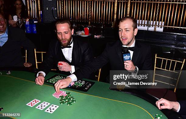 Derek Stepan attends New York Rangers Casino Night To Benefit The Garden Of Dreams Foundation at Gotham Hall on March 1, 2016 in New York City.