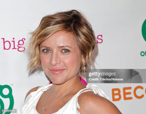 Christine Lakin attends the Big City Moms Host 'The Biggest Baby Shower Ever' at Skirball Cultural Center on March 1, 2016 in Los Angeles, California.