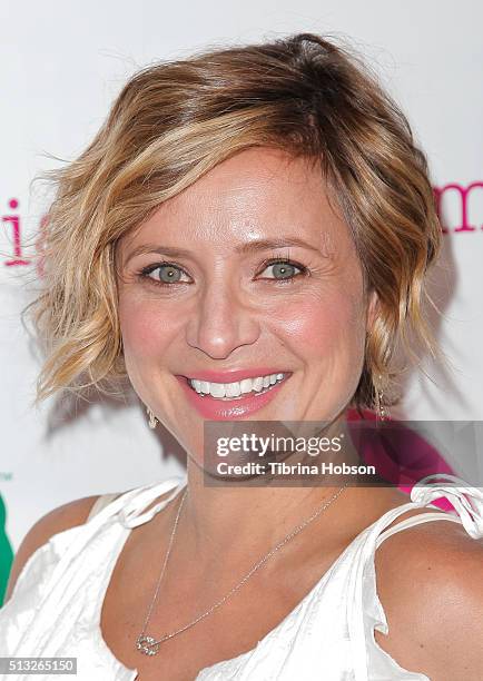 Christine Lakin attends the Big City Moms Host 'The Biggest Baby Shower Ever' at Skirball Cultural Center on March 1, 2016 in Los Angeles, California.