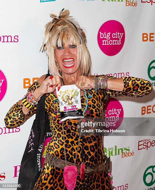 Betsey Johnson attends the Big City Moms Host 'The Biggest Baby Shower Ever' at Skirball Cultural Center on March 1, 2016 in Los Angeles, California.