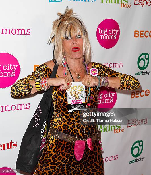 Betsey Johnson attends the Big City Moms Host 'The Biggest Baby Shower Ever' at Skirball Cultural Center on March 1, 2016 in Los Angeles, California.