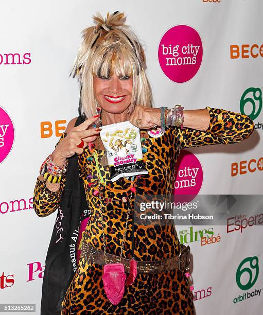 Betsey Johnson attends the Big City Moms Host 'The Biggest Baby Shower Ever' at Skirball Cultural Center on March 1, 2016 in Los Angeles, California.