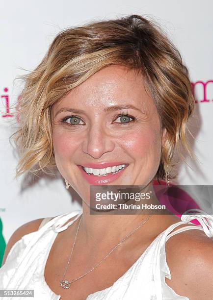 Christine Lakin attends the Big City Moms Host 'The Biggest Baby Shower Ever' at Skirball Cultural Center on March 1, 2016 in Los Angeles, California.