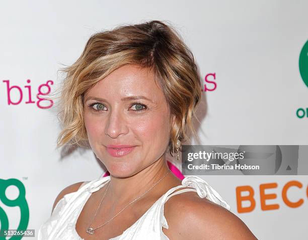 Christine Lakin attends the Big City Moms Host 'The Biggest Baby Shower Ever' at Skirball Cultural Center on March 1, 2016 in Los Angeles, California.