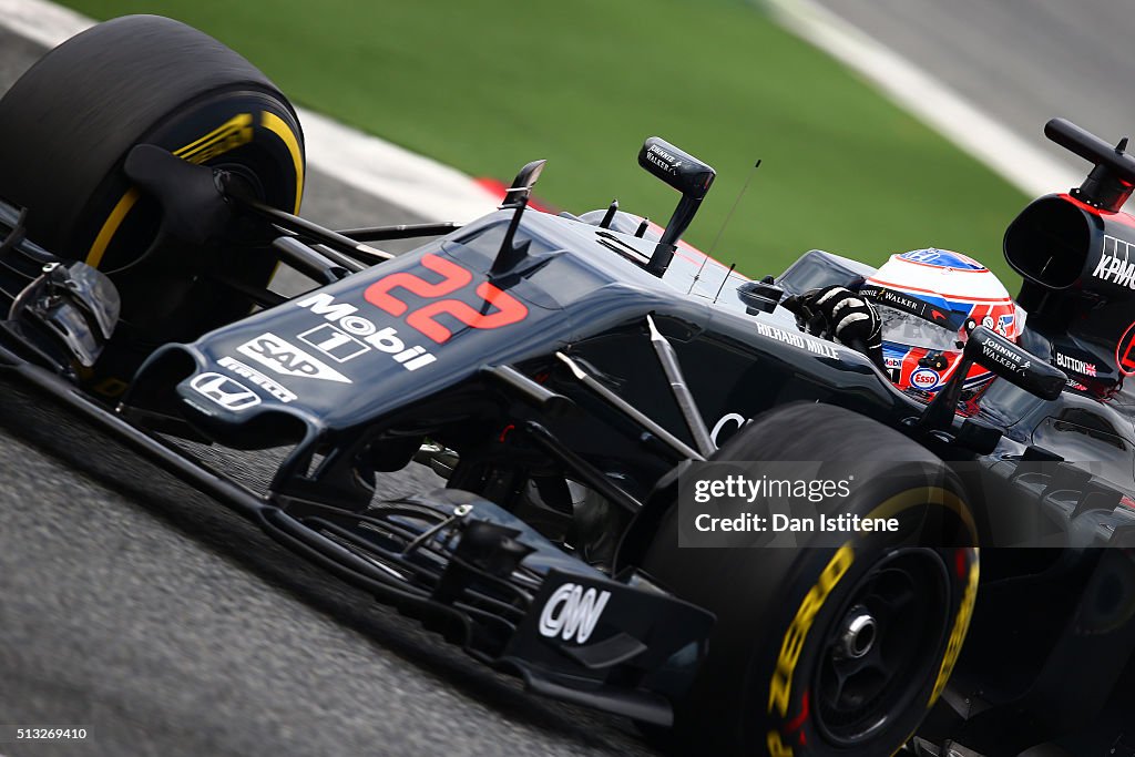 F1 Testing In Barcelona - Day Two