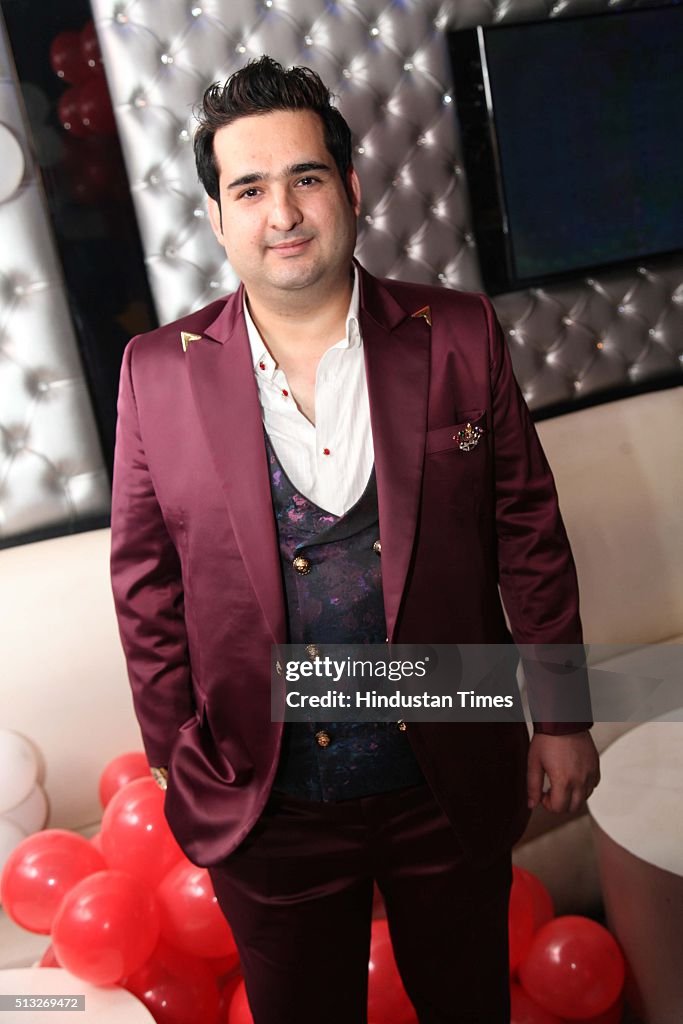 Aj Indian Rapper Bhawan Narang during a launch of new song Neeli Neeli Aankhein by ...