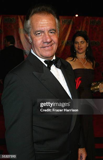 Actor Tony Sirico arrives at HBO?S post Emmy party following the 56th annual primetime Emmy Awards held at the Pacific Design Centre on September 19,...