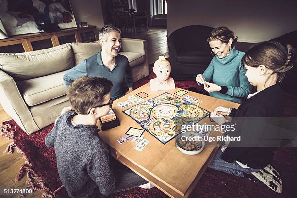 Politician Laurent Wauquiez and family are photographed for Gala on February 6, 2016 in Saint-Etienne, France.