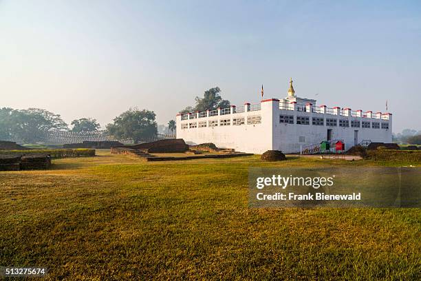 The Mayadevi Temple contains the birthplace of Siddhartha Gautama, the present Buddha.