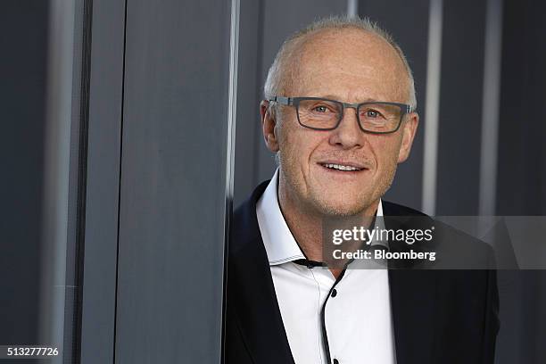 John Caudwell, billionaire and founder of Phones4U Ltd., poses for a photograph following a Bloomberg Television interview in London, U.K., on...