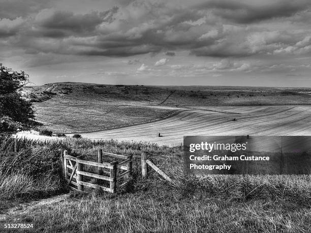 ivinghoe beacon - ivinghoe beacon stock pictures, royalty-free photos & images