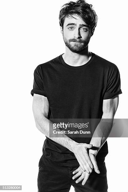 Actor Daniel Radcliffe is photographed for 20th Century Fox on February 27, 2015 in London, England.