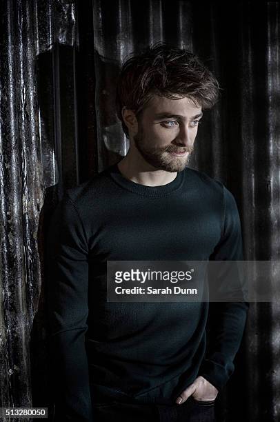 Actor Daniel Radcliffe is photographed for 20th Century Fox on February 27, 2015 in London, England.