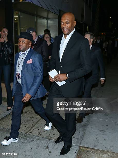 Colin Salmon is seen on March 01, 2016 in Los Angeles, California.