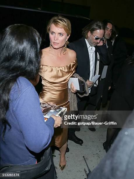 Radha Mitchell is seen on March 01, 2016 in Los Angeles, California.