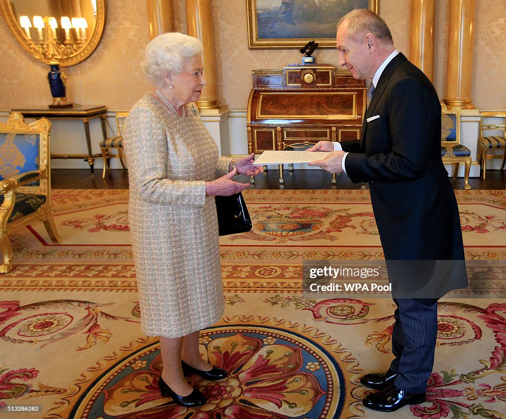 Investitures At Buckingham Palace