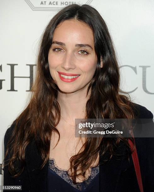 Actress Rebecca Dayan arrives at the premiere of Broad Green Pictures' "Knight Of Cups" on March 1, 2016 in Los Angeles, California.