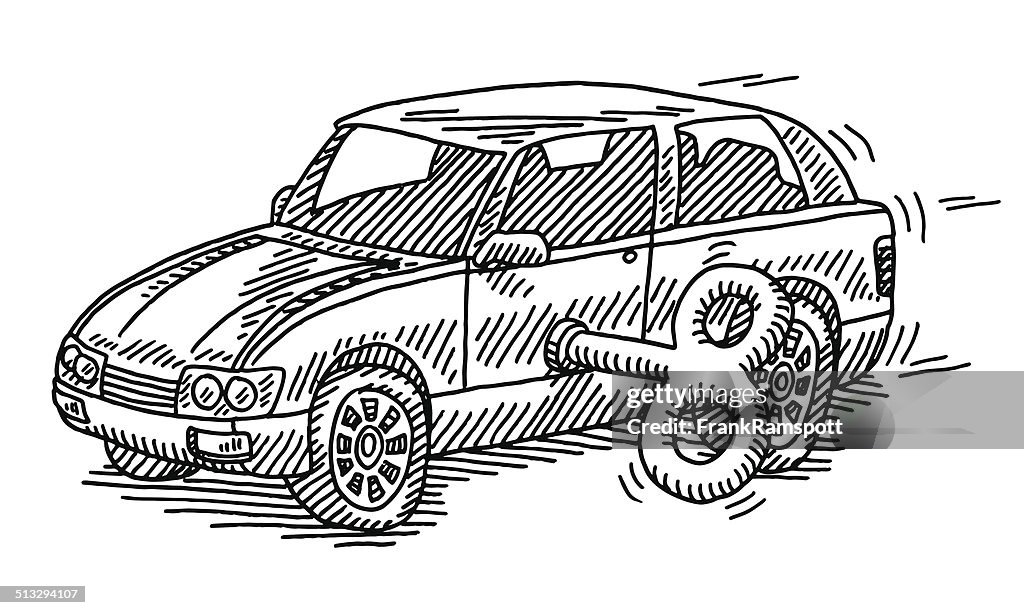 Model Car Drawings