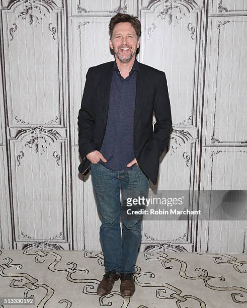 Actor Andrew McCarthy attends AOL Build Presents: "The Family" at AOL Studios In New York on March 2, 2016 in New York City.