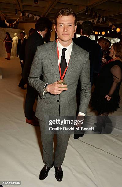 Ed Speleers attends the Bright Young Things Gala 2016, a Young Patrons of the National Theatre event in support of emerging talent, at The National...