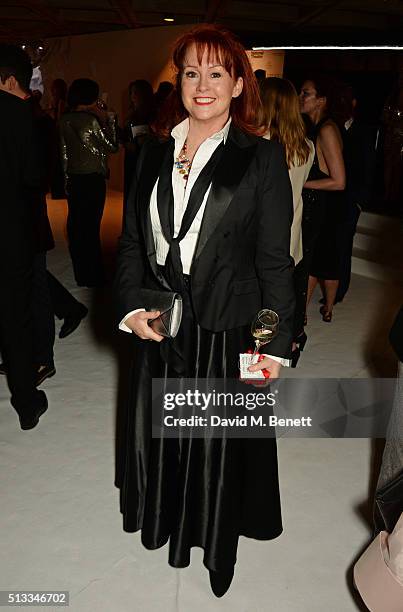 Tracy Griffith attends the Bright Young Things Gala 2016, a Young Patrons of the National Theatre event in support of emerging talent, at The...