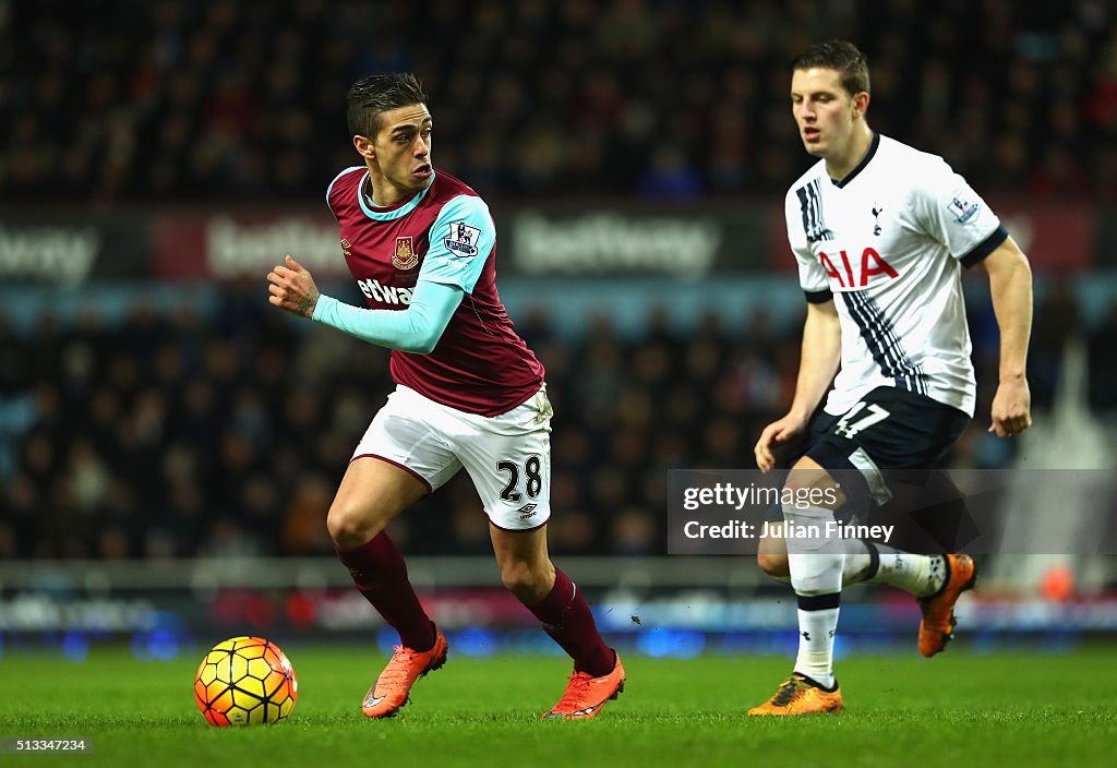 West Ham United v Tottenham Hotspur - Premier League