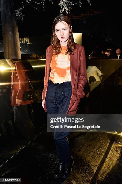 Christa Theret attends the H&M show as part of the Paris Fashion Week Womenswear Fall/Winter 2016/2017 on March 2, 2016 in Paris, France.