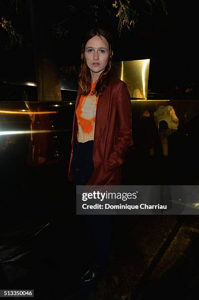 Christa Theret attends the H&M show as part of the Paris Fashion Week Womenswear Fall/Winter 2016/2017 on March 2, 2016 in Paris, France.