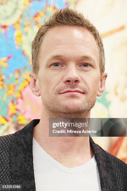 Actor Neil Patrick Harris attends the 2016 Armory Show and Armory Arts Week at Piers 92 and 94 on March 2, 2016 in New York City.