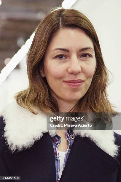 Screenwriter/director Sofia Coppola attends the 2016 Armory Show and Armory Arts Week at Piers 92 and 94 on March 2, 2016 in New York City.