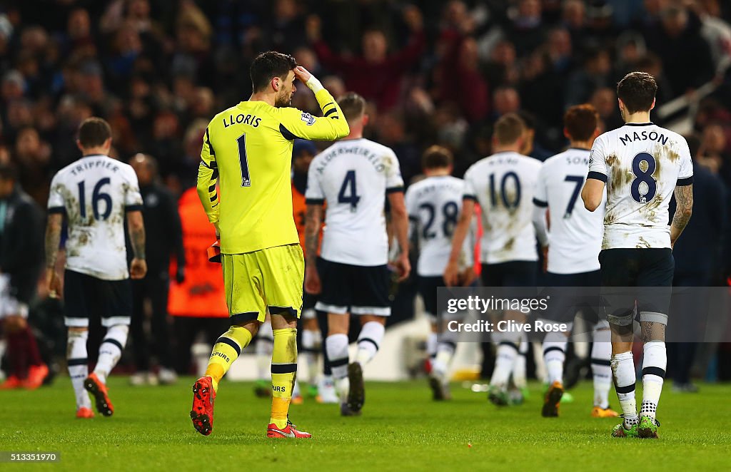 West Ham United v Tottenham Hotspur - Premier League