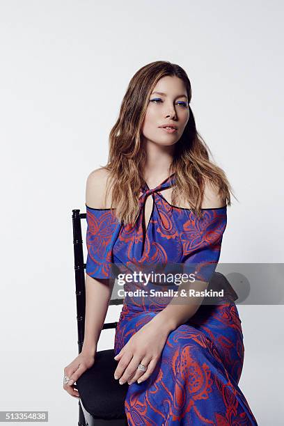 Actress Jessica Biel poses for a portrait at the 2016 Film Independent Spirit Awards on February 27, 2016 in Santa Monica, California.