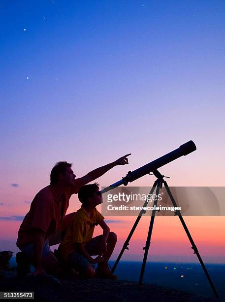 telescopio - astronomia foto e immagini stock