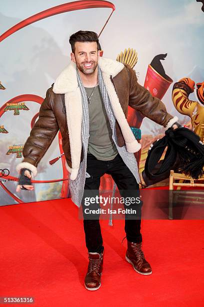 Jay Khan attends the 'Kung Fu Panda 3' German Premiere at Zoo Palace on March 02, 2016 in Berlin, Germany.