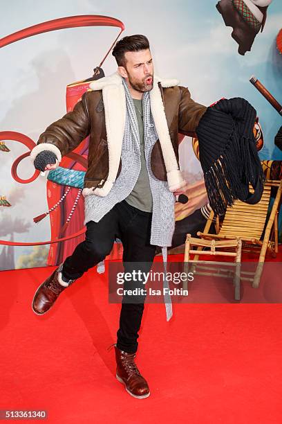 Jay Khan attends the 'Kung Fu Panda 3' German Premiere at Zoo Palace on March 02, 2016 in Berlin, Germany.