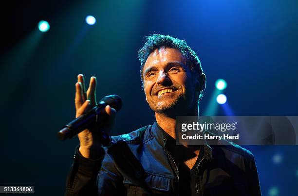 Marti Pellow of Wet Wet Wet performs at BIC on March 2, 2016 in Bournemouth, England.